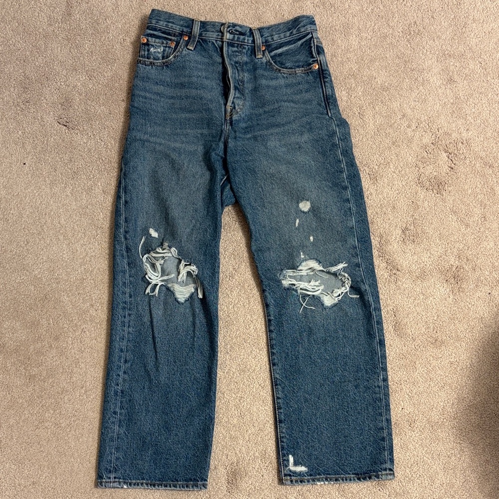 Ribcage Straight Ankle medium Levi jeans